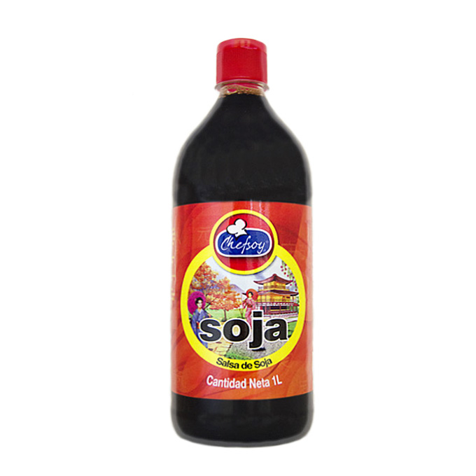 Salsa de Soja Natural 1L 1L Chefsoy Salsas CM Abastos