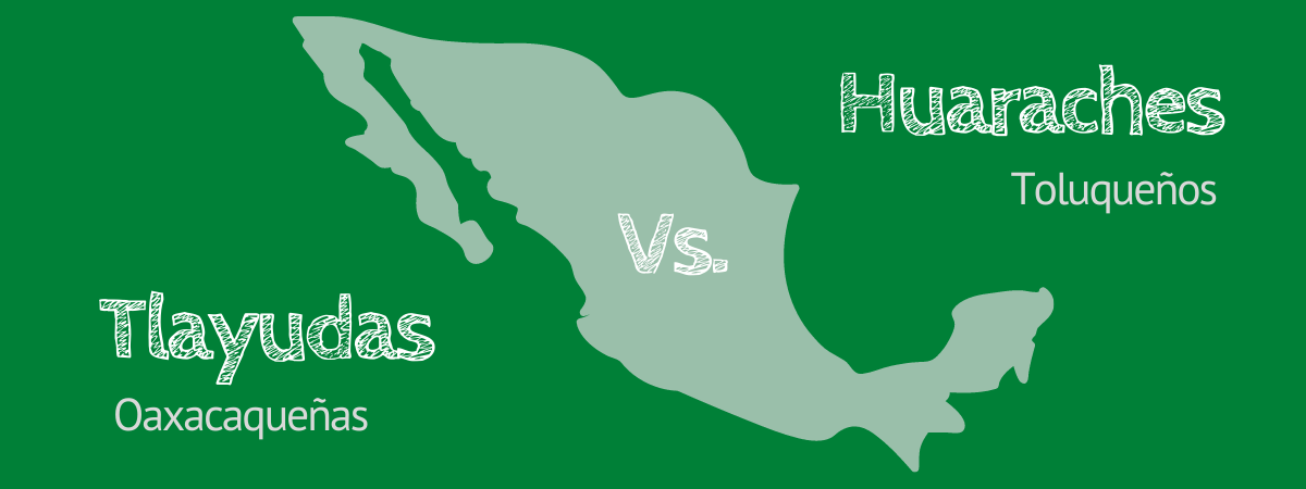 Diferencias entre tlayudas y huaraches