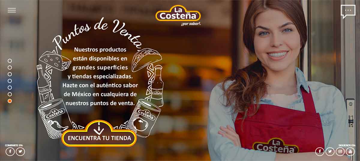 ¿Dónde comprar productos La Costeña en España? Eso y mucho más lo puedes consultar en la web de La Costeña en España.