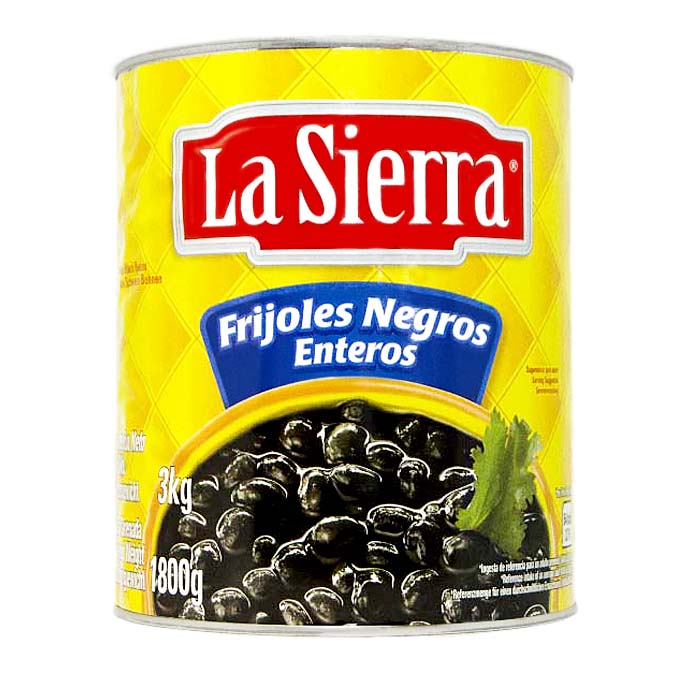 Frijoles Negros Enteros 3kg 3 Kg La Sierra