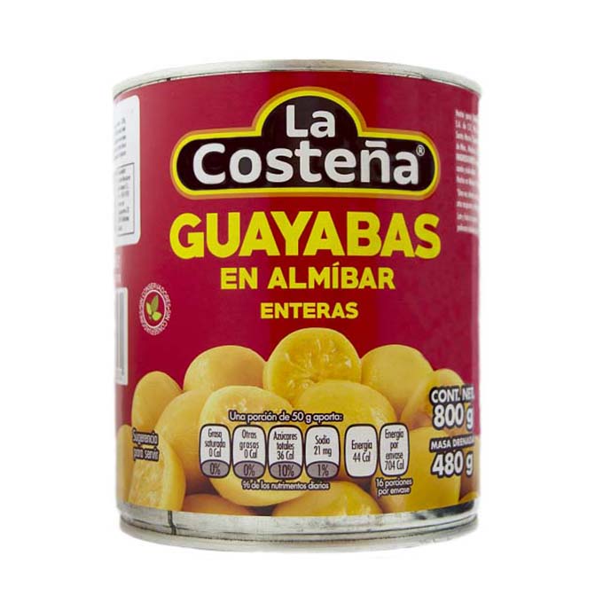 Guayaba en Almíbar 800g 800 g La Costeña