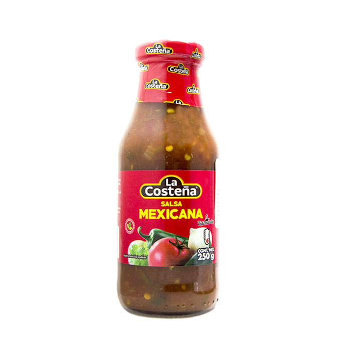 Salsa Mexicana casera 250g 250 g La Costeña Salsas CM Abastos