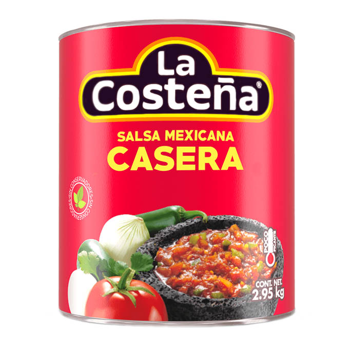 Salsa Mexicana casera 2,95kg 2,95 Kg La Costeña