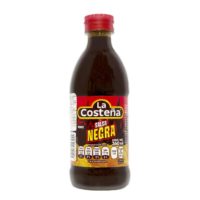 Salsa Negra 360ml 360ml La Costeña Salsas CM Abastos
