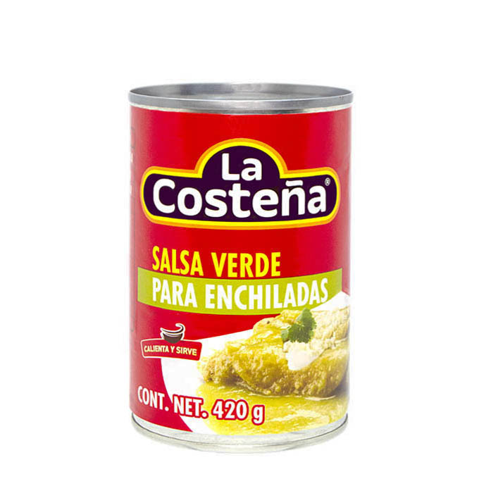 Salsa verde para enchiladas 420g 420 g La Costeña Salsas CM Abastos