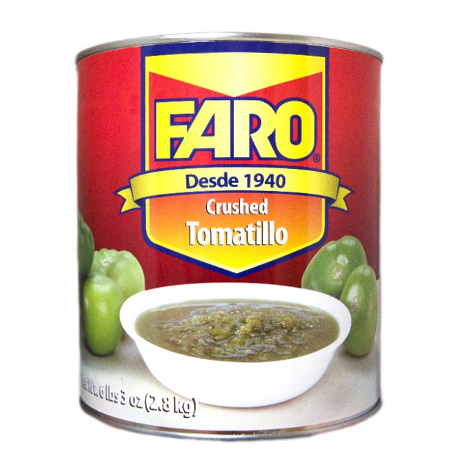 Tomatillo Verde Triturado 2,8kg 2,8 Kg Faro