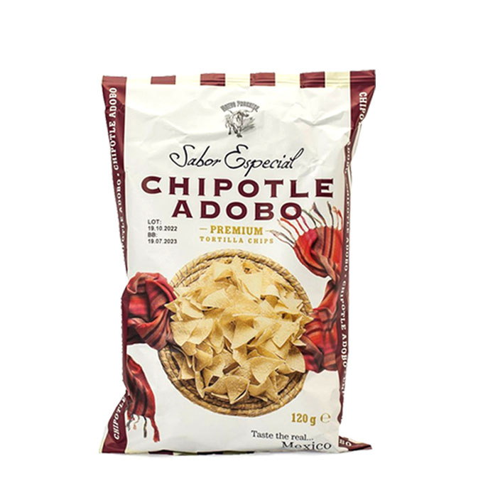 Totopos Chipotle 120 gr 120 gr Nuevo Progreso
