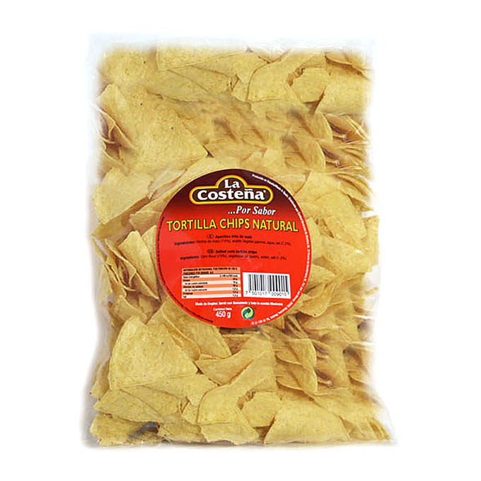 Totopos (tortillas chips) 450g 450 g La Costeña